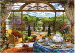 Schmidt Zicht Vanuit De Serre - Dominic Davison - Puzzel Van 1000 Stukjes