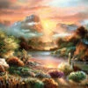 SUNSOUT James Lee - Sunset Splendor - Legpuzzel Van 300 XXL Stukjes