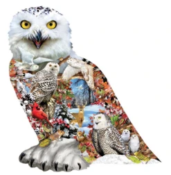 SUNSOUT Sneeuwuil - Legpuzzel Van 650 Stukjes