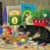 SUNSOUT Tucker's Toy Basket - Legpuzzel Van 500 XXL Stukjes -Puzzelwinkel sunsout tuckers toy basket legpuzzel van 500 xxl s