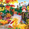 SUNSOUT Welcome Autumn - Legpuzzel Van 300 XXL Stukjes -Puzzelwinkel sunsout welcome autumn legpuzzel van 300 xxl stukj