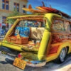SUNSOUT Woody Wagon - Legpuzzel Van 300 XXL Stukjes