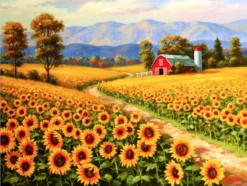 SUNSOUT Zonnebloemen In Bloei - Legpuzzel Van 300 XXL Stukjes